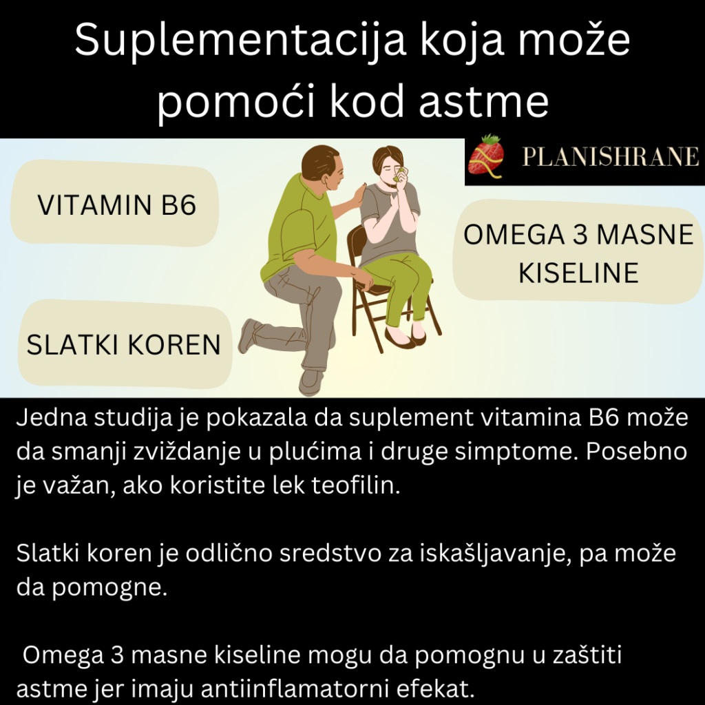 Omega 3 masne kiseline, vitamin B6, slatki koren