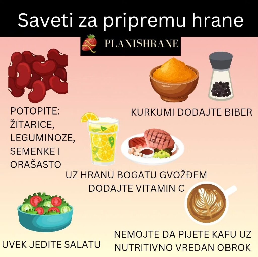 Saveti za pripremu hrane