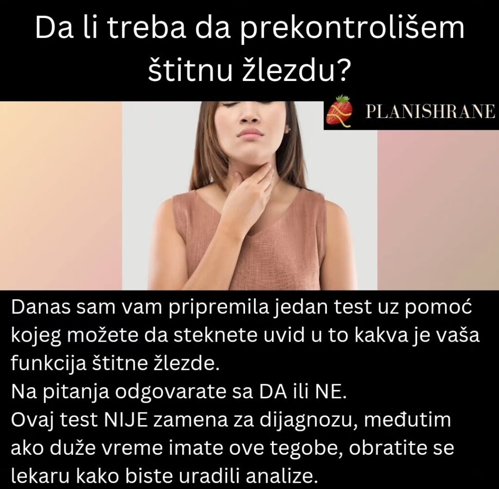 Da li da proverim štitnu železdu