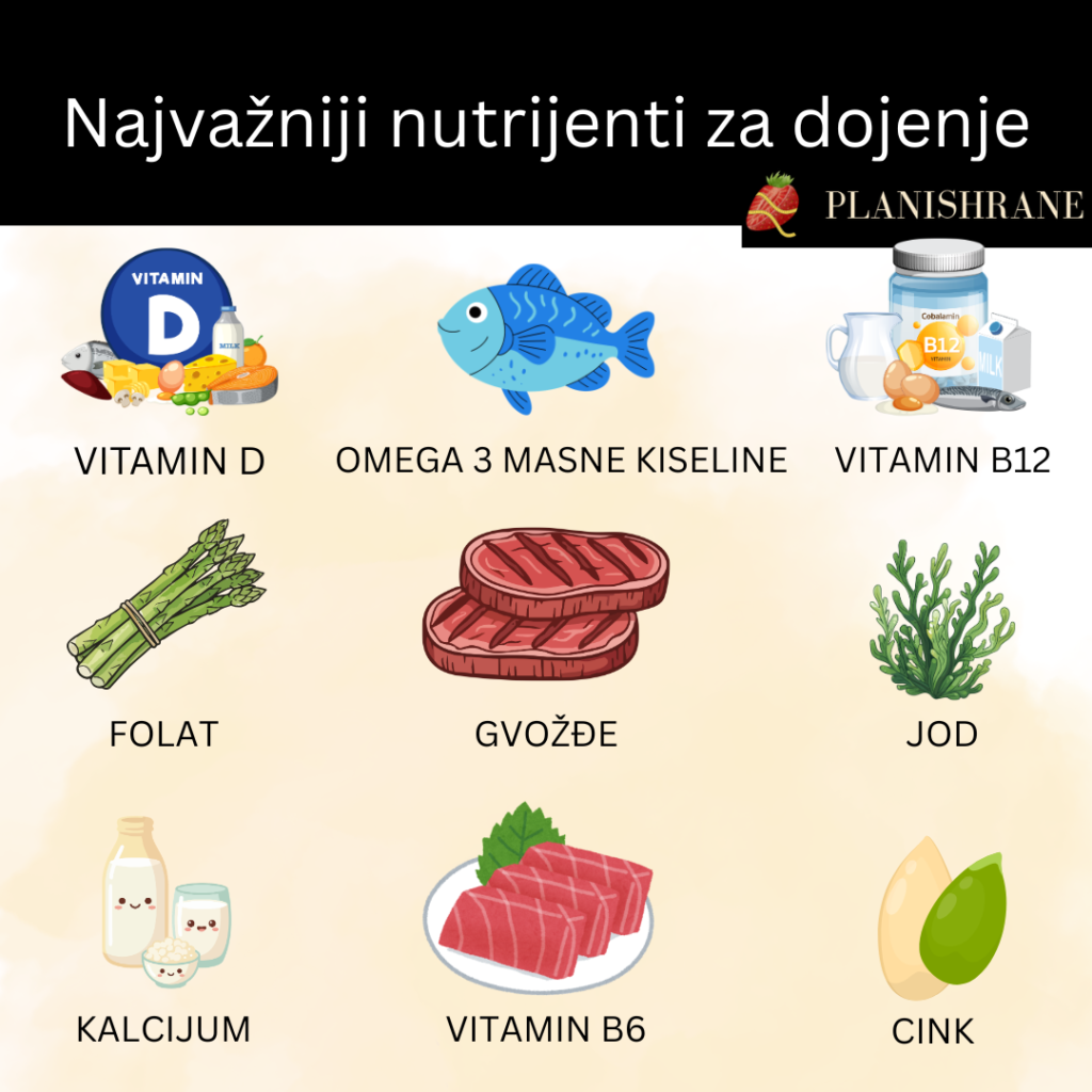 Nutrijenti za dojilje